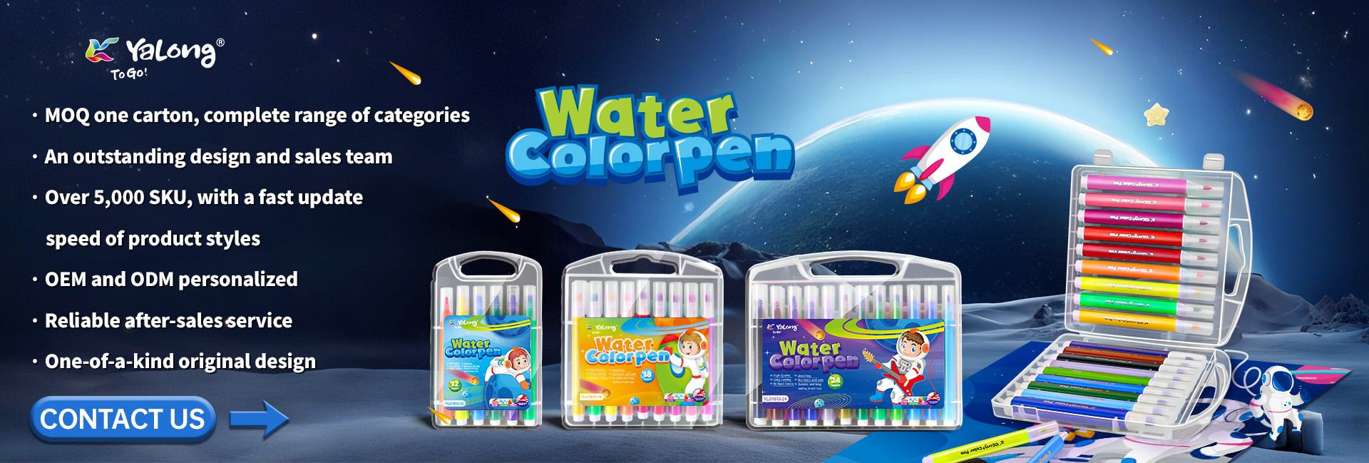 Office Stationery,Marking Pen,China Stationery Factory,watercolor pen